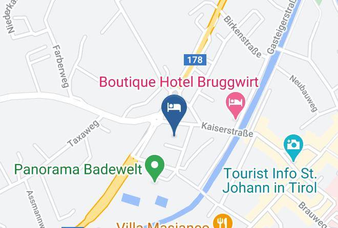 Kitzbuhel - Haus Grabler St Johann Maps