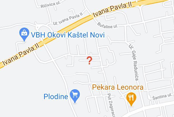 Kastela - Haus Grace Maps