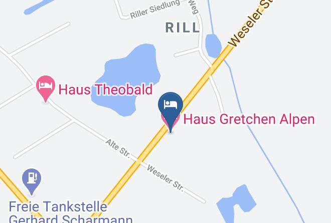 Wesel - Haus Gretchen Alpen Maps