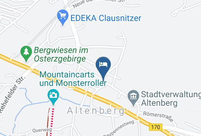 Sachsische Schweiz Osterzgebirge - Haus Hamburg Maps