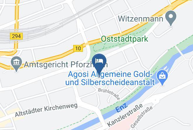 Pforzheim - Haus Hanstein Maps