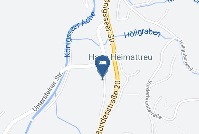 Berchtesgadener Land - Haus Heimattreu Maps
