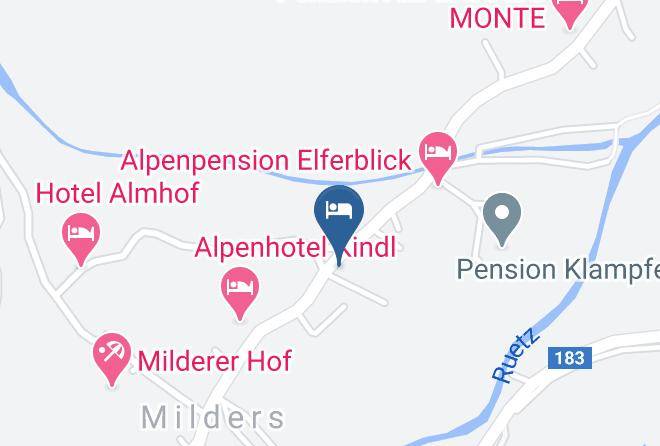 Innsbruck Land - Haus Hildegard Maps