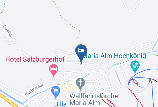 Zell Am See - Haus Hillebrand Maps