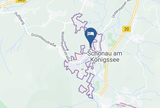 Berchtesgadener Land - Haus Hohenfurt Familie Arndt Maps