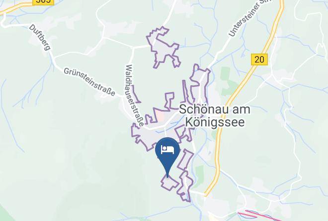 Berchtesgadener Land - Haus Hohenwart Maps