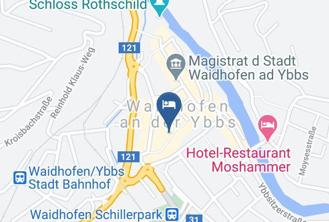 Waidhofen An Der Ybbs - Haus Hoher Markt Maps