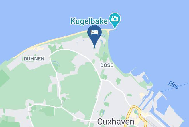 Cuxhaven - Haus In Strandstrase Maps