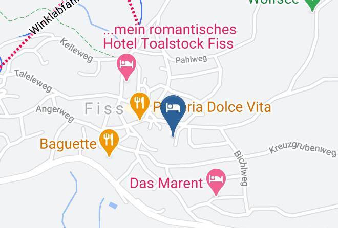 Landeck - Haus Isabell Maps