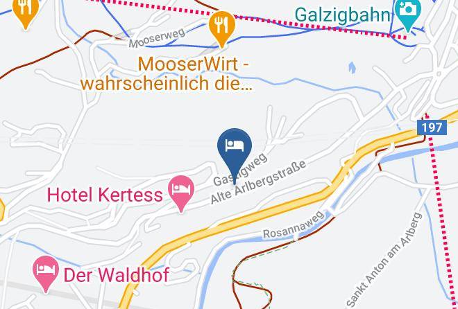 Landeck - Haus Juen St Anton Am Arlberg Maps