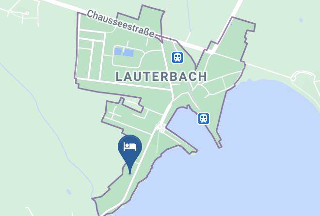 Vorpommern Rugen - Hafenmeisterhaus Lauterbach Maps