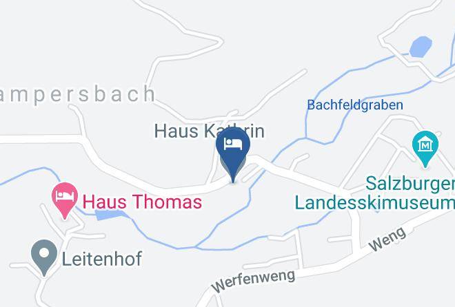 Sankt Johann Im Pongau - Haus Kathrin Maps