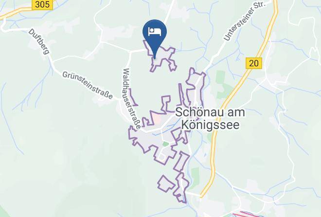 Berchtesgadener Land - Haus Kehlsteinblick Maps