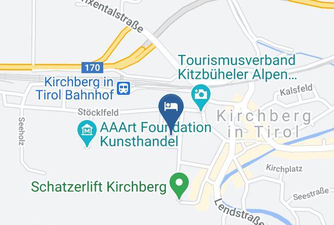 Kitzbuhel - Haus Kristall Landhaus Wuchta Maps