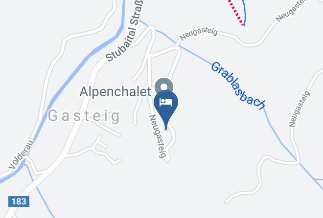 Innsbruck Land - Haus Larcher Maps