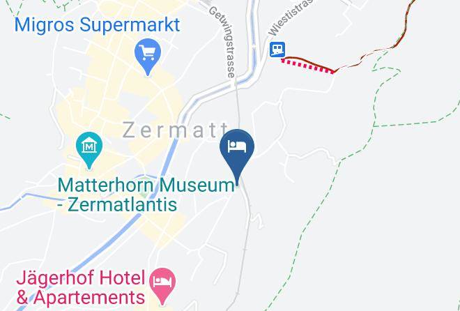 Haus Laurin Zermatt Map