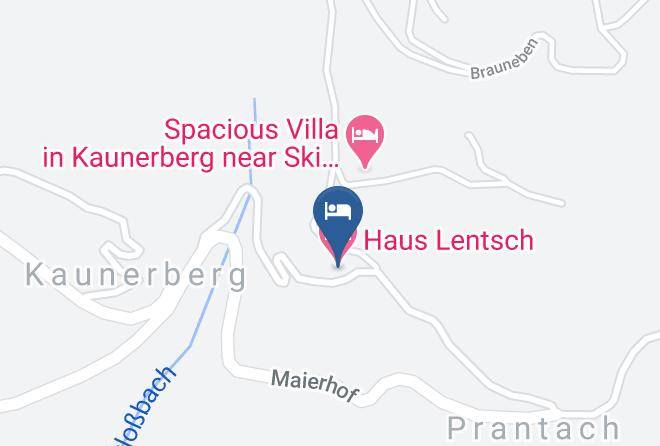 Landeck - Haus Lentsch Maps