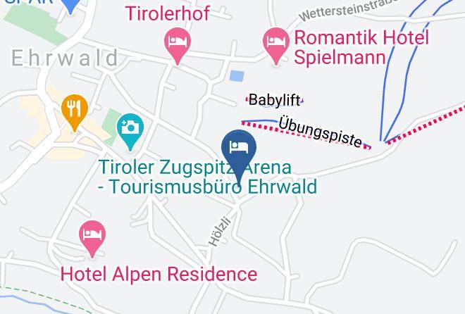 Reutte - Haus Linn Maps