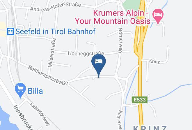 Innsbruck Land - Haus Luise Maps