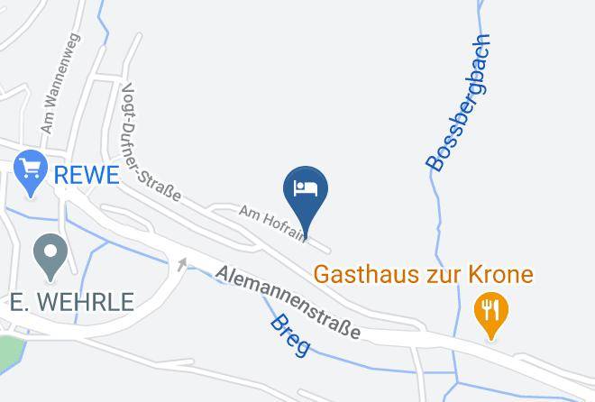Schwarzwald Baar Kreis - Haus Lupino Maps