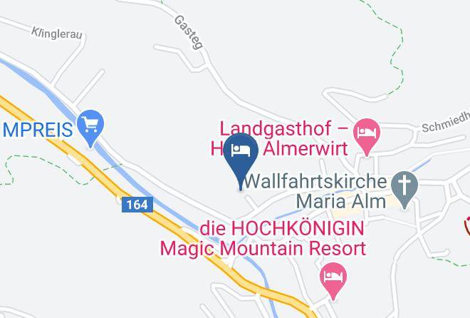 Zell Am See - Haus Rohrmoser Maria Alm Maps