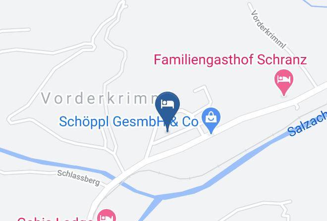Zell Am See - Haus Margareta Maps