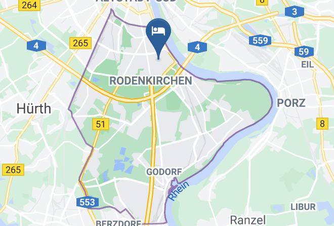 Cologne - Hotel Haus Marienburg Maps