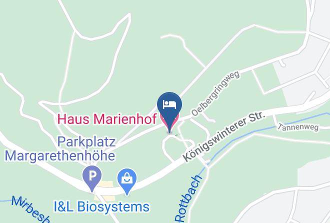 Haus Marienhof Map