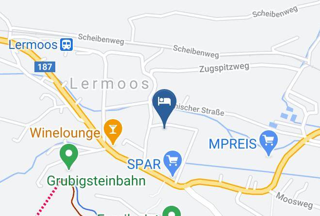 Reutte - Haus Marlene Maps