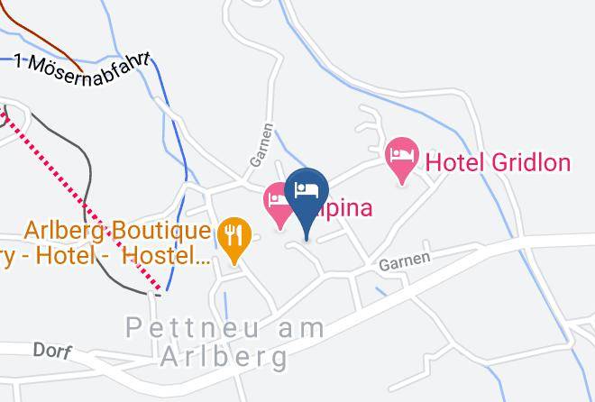 Landeck - Gastehaus Margit Falch Maps