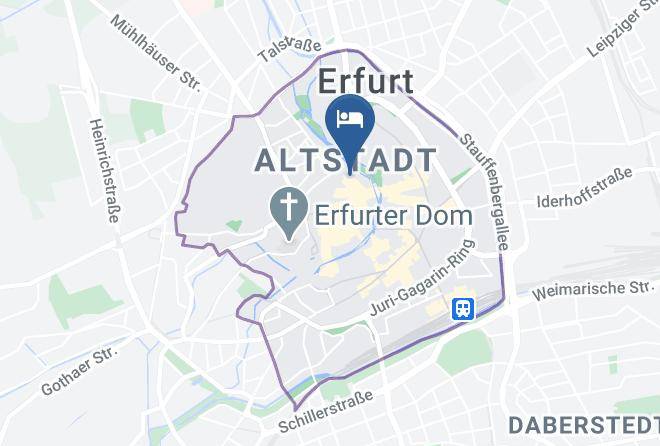 Erfurt - Haus Maximilian Maps