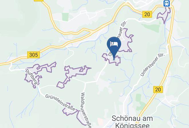 Berchtesgadener Land - Haus Michael Maps