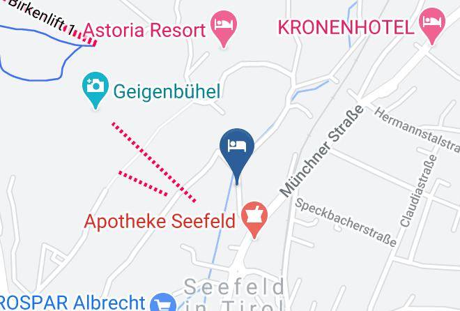 Innsbruck Land - Haus Mirabell Maps