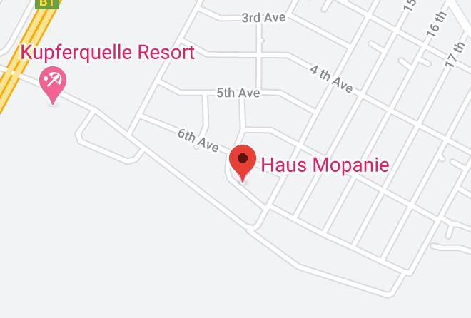 Tsumeb - Haus Mopanie Maps