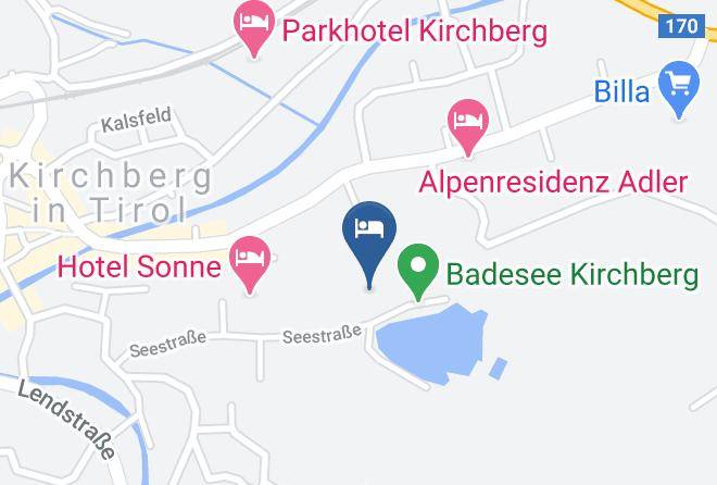 Kitzbuhel - Haus Muhlrainhof Maps