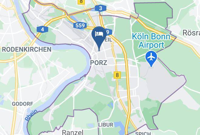 Cologne - Haus Natali Maps