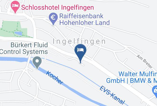 Hohenlohekreis - Hotel Restaurant Haus Nicklass Gmbh Maps