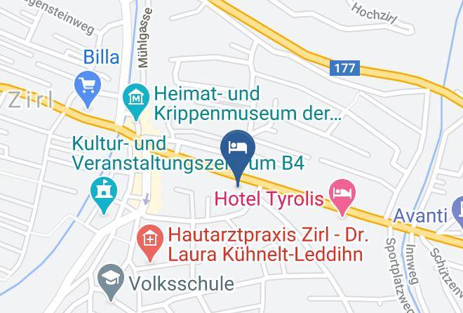 Innsbruck Land - Haus Nina Maps