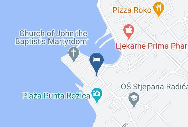 Bibinje - Haus Palma Maps