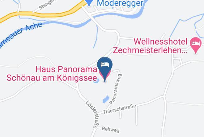Berchtesgadener Land - Haus Panorama Schonau Am Konigssee Maps