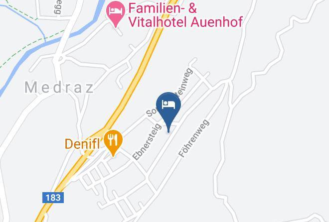 Innsbruck Land - Haus Pfeifer Maps