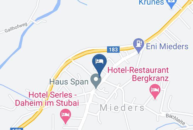 Innsbruck Land - Haus Rappold Maps
