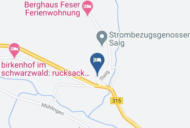Breisgau Hochschwarzwald - Haus Rauferhof Maps