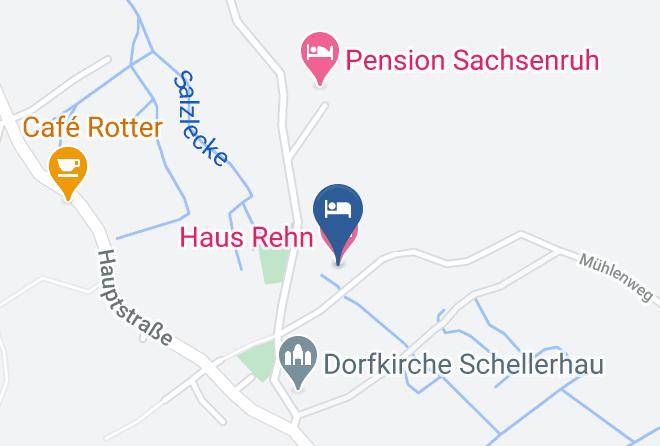 Sachsische Schweiz Osterzgebirge - Haus Rehn Maps