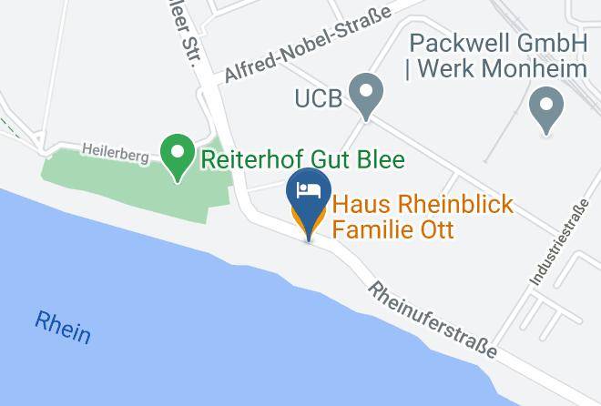 Haus Rheinblick Familie Ott Map