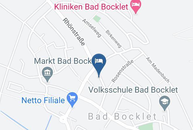 Bad Kissingen - Haus Rhonlust Maps