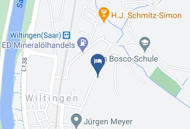 Trier Saarburg - Haus Rosenberg Maps