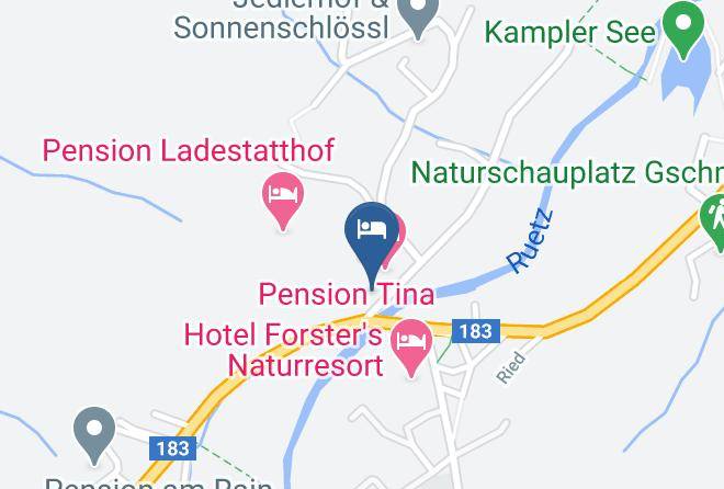 Innsbruck Land - Haus Ruetzbach Maps