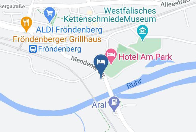 Unna - Hotel Haus Ruhrbrucke Maps