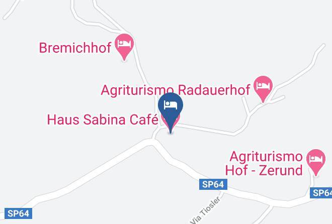 Bolzano - Haus Sabina Cafe Maps